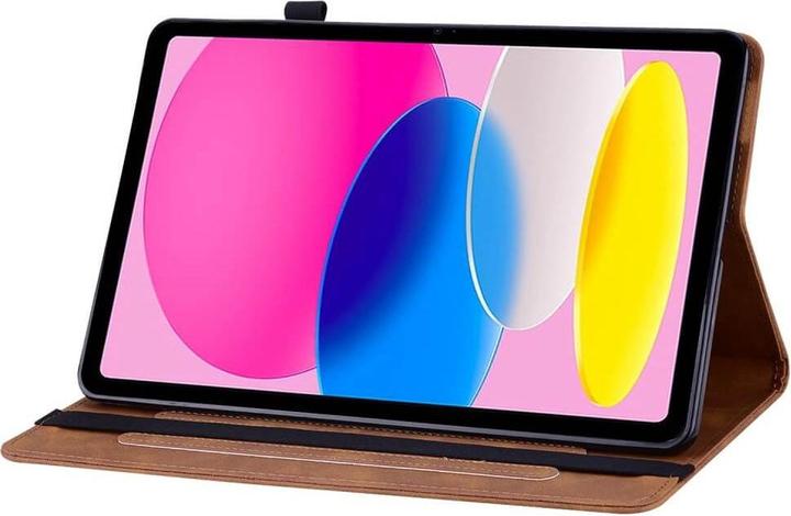 Actual product image Cover-Discount iPad 2022 (10.Gen) - protective cover with zipper bag brown (iPad 2022 (10th Gen))