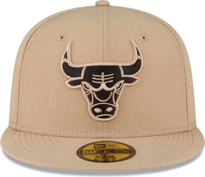 Actual product image New Era 59Fifty Fitted Cap - NBA Chicago Bulls camel - 7 1/8 (7 1/8)