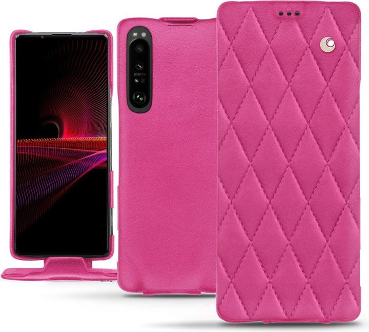 Actual product image Noreve Leather cover vertical (Sony Xperia 1 III)