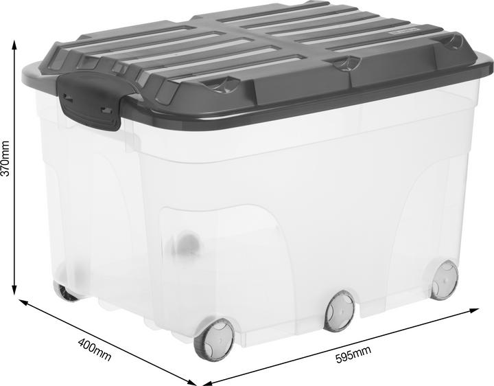 Immagine prodotto Rotho Scooter (59,5 x 40 x 37 cm, 57 l)