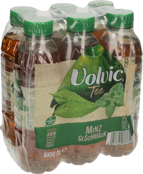 Produktbild Volvic Grüntee Minze (6 x 50 cl)