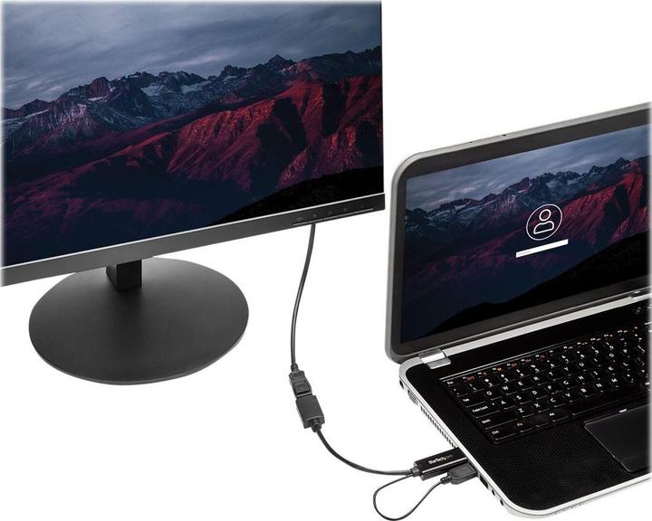 Immagine prodotto StarTech ADATTATORE DA HDMI A DP 1.2 - 4K (USB, HDMI, 25.50 cm)