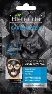 Bielenda Carbo Detox Cleansing Charcoal Mask For Dry And Sensitive Skin 8G