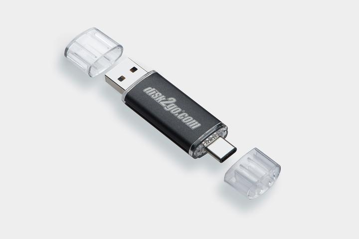 Produktbild Disk2go Switch 2-Pack (64 GB, USB-A, USB-C)