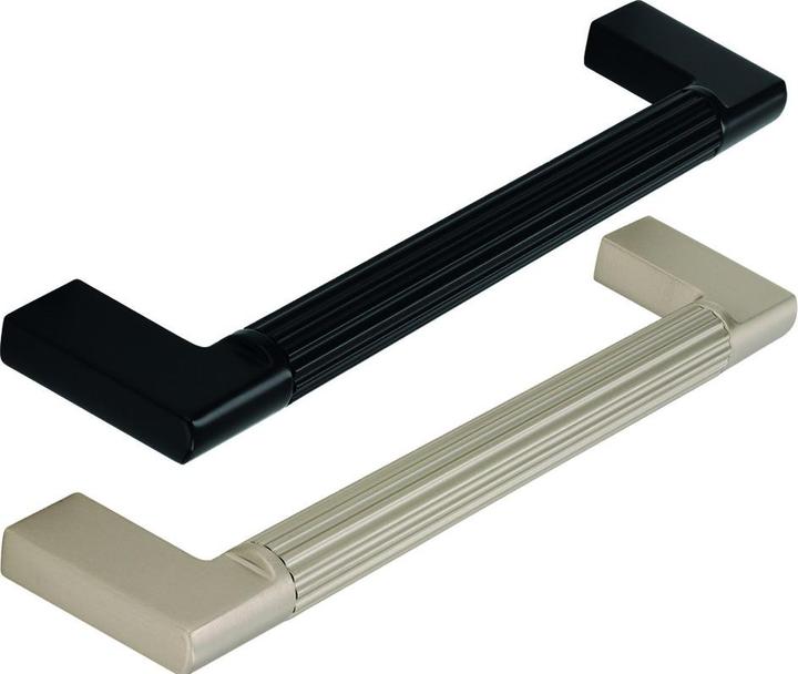 Actual product image Werkstarck Möbelgriffe schwarz matt 128mm