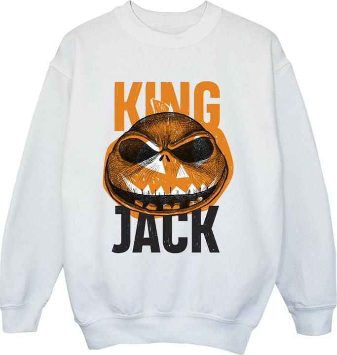 Disney The Nightmare Before Christmas King Jack Sweatshirt Jungen