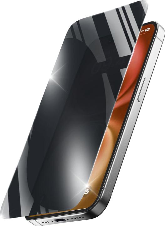 Productafbeelding Cellularline Xtreme Privacy Glas (1 Stuk, Apple iPhone 16)