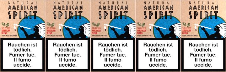 Produktbild Natural American Spirit American Blend Blue Box (10 Stk.)