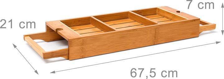 Produktbild Relaxdays Bambus (67 x 21.5 x 7 cm)