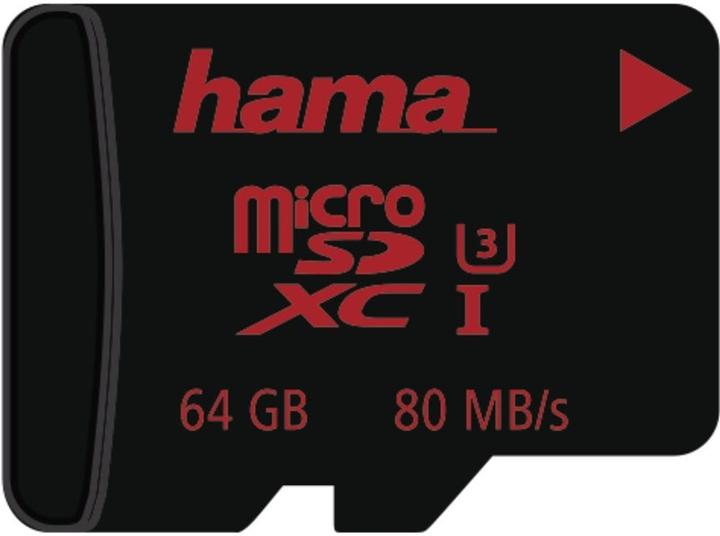 Immagine prodotto Hama microSDXC classe 3 +adattatore/foto (64 GB, microSDXC, U3, UHS-I)