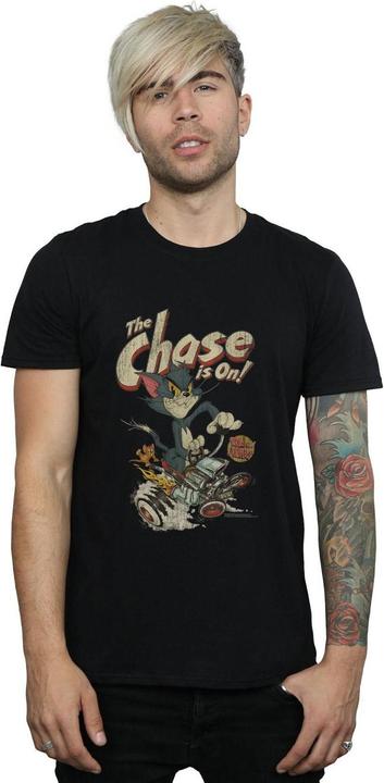 Immagine prodotto Tom & Jerry The Chase Is On Maglietta Uomo (4XL)