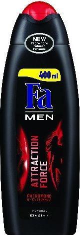 Fa FA Men Attraction Force Shower Gel żel pod prysznic do mycia ciała i włosów dla mężczyzn Pheromone 4 (400 ml)