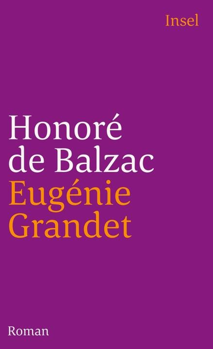 Produktbild Eugénie Grandet (Deutsch, Honoré de Balzac, 1988)
