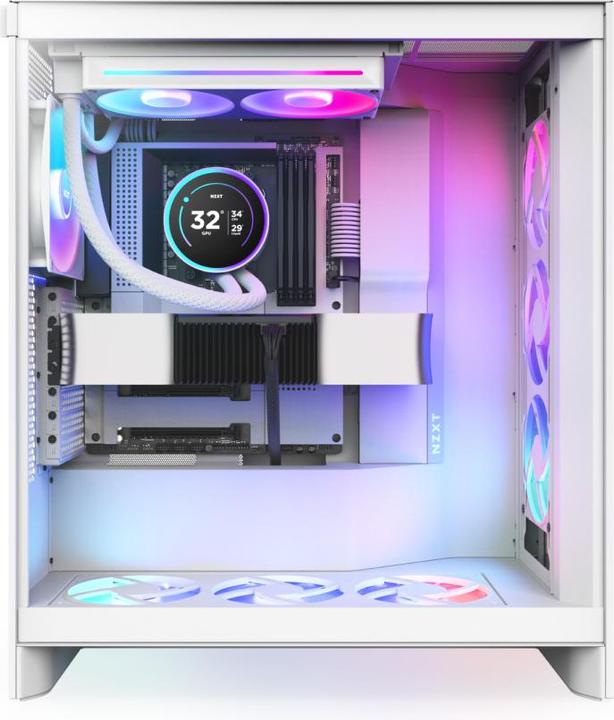 Produktbild NZXT KRAKEN Elite V2 240 RGB Wakï¿½ Display White RL-KR24E-W2