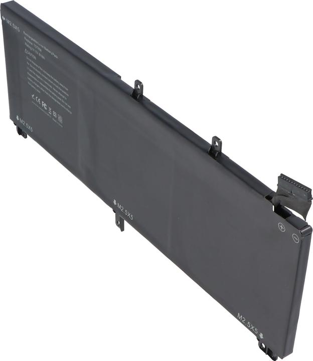 Actual product image AccuCell Akku passend für Dell XPS 15 9530, H76MY, Li-Polymer, 11,1V, 5500mAh, 61,0Wh, built-in (5500 mAh)