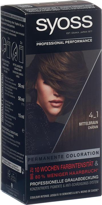 Produktbild Syoss Permanente Coloration (Mittelbraun)