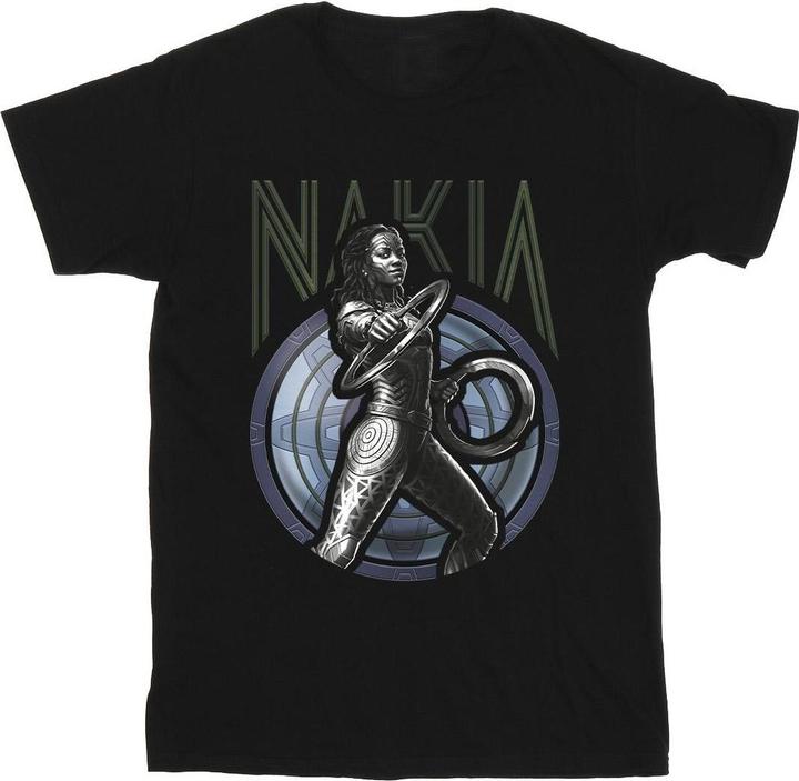 Wakanda Forever Nakia Shield TShirt (3XL)