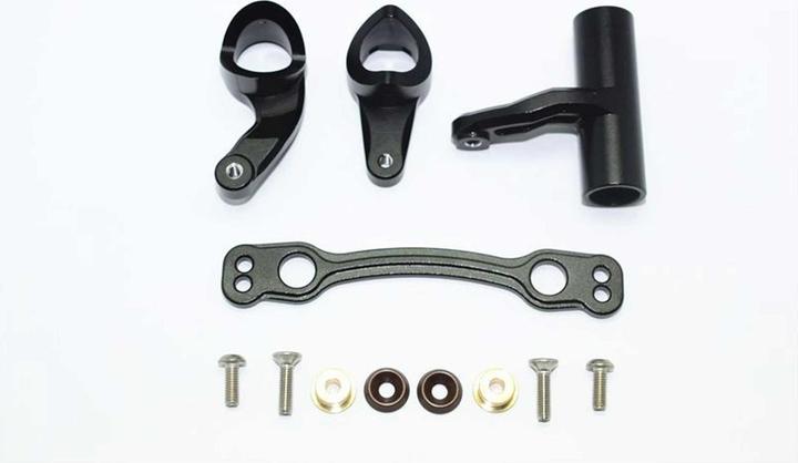 Produktbild GPM aluminium lenkungs-set schwarz arrma kraton, talion, typhon, senton, outcast, firete 6s