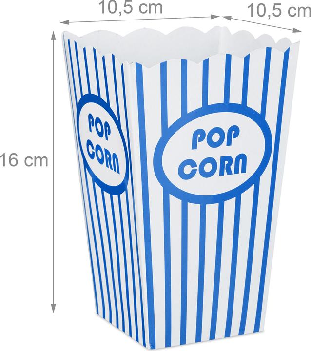 Actual product image Relaxdays 48x popcorn bags (48 x)
