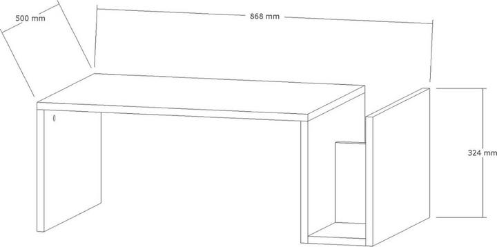 Actual product image Kalune Design Averi (86.8 x 50 x 32.4 cm)