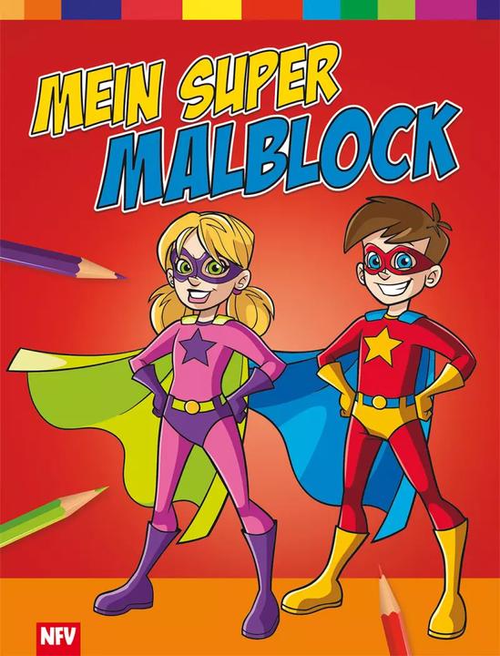 Actual product image My Super Colouring Pad