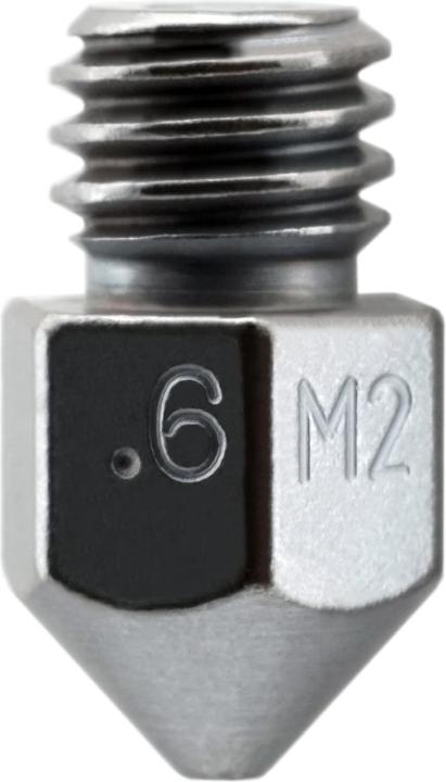Immagine prodotto MicroSwiss Ugello Micro-Swiss MK8 in acciaio rapido 0,6 mm M2 Ugello in acciaio rapido temprato (Spazzola)