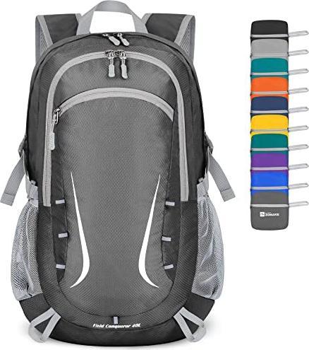 Produktbild Only-Bags.Store Faltbarer Rucksack, grosse leichte Rucksäcke Wasserdichter Wanderrucksack (40 l)