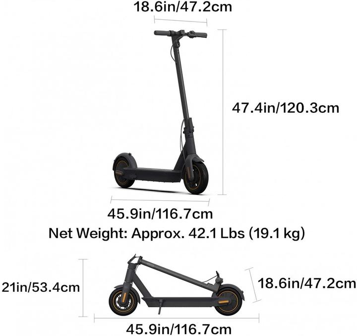 Produktbild Segway-Ninebot Max G30P (30 km/h, 65 km, 350 W)