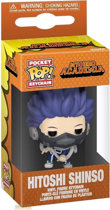 Immagine prodotto Funko My Hero Academia présentoir porte-clés Pocket POP! Vinyl Hitoshi Shinso 4 cm (1)
