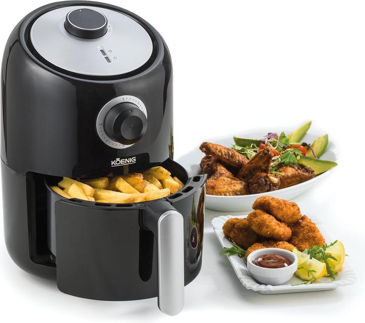 Actual product image Koenig Hot air deep fryer Quick & Pure 1