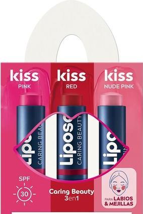 Liposan Caring Beauty 3 in 1 Lip Balm and Blush