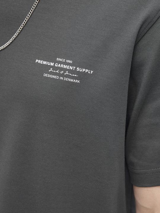Actual product image Jack & Jones Jprblachad Branding Ss Crew Neck Tee Sn (XS)