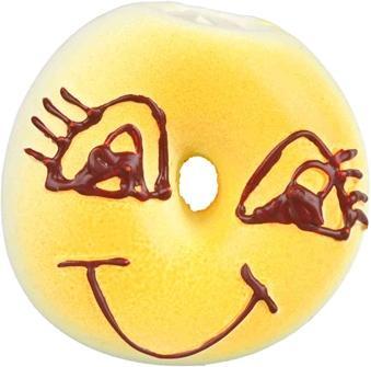 Image du produit Trixie Bagels & petits pains latex 6cm avec couineur (Sac à friandises pour chien)
