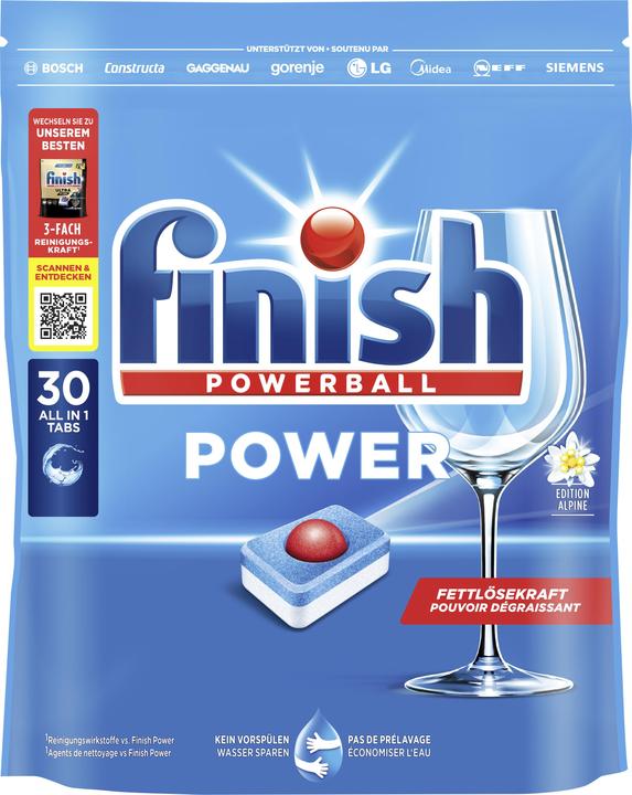 Immagine prodotto Finish Potenza (Compresse, 30 Cicli di lavaggio)