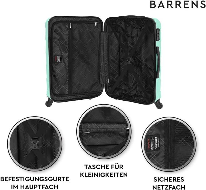 Actual product image Barrens Hartschalenkoffer mit Zahlenschloss (91 l, M (50 - 90l))