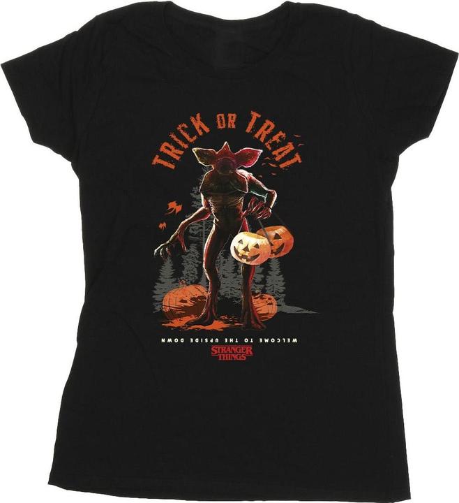 Netflix Stranger Things Trick Or Treat Demagorgon TShirt (M)