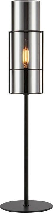 Produktbild Markslöjd Tischleuchte Tubo 1L, E14, 50 cm, Schwarz/Smoke (E14)