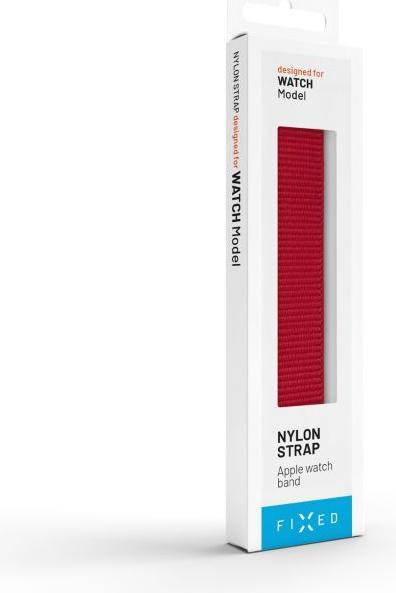 Produktbild Fixed Nylonband für Apple Watch 42/44/45/46/49 mm, grau (Nylon)