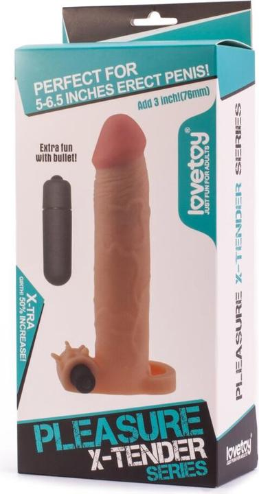 Image du produit Lovetoy Pleasure X-Tender Étui pénien vibrant 5
