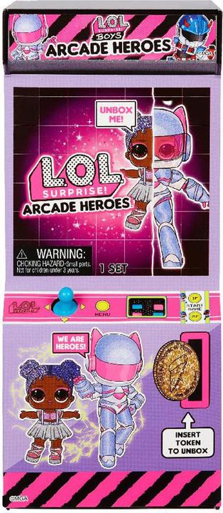 Actual product image L.O.L. Surprise! Boys Arcade Heroes Mini Pop