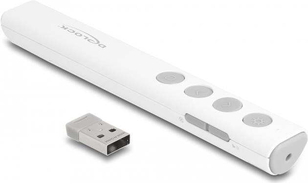 Actual product image Delock USB Laser Presenter white