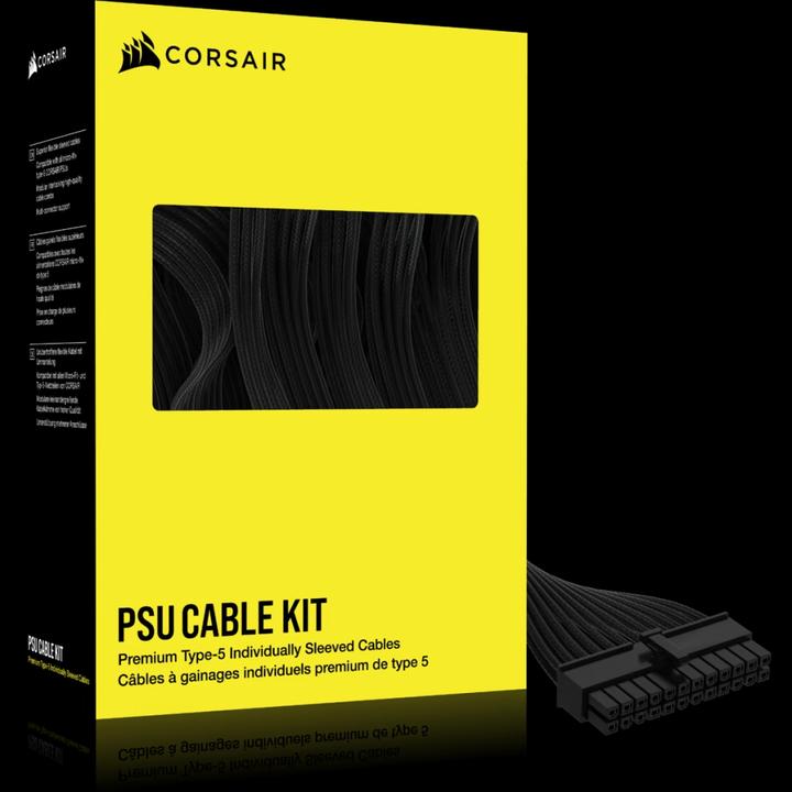 Produktbild Corsair Premium PSU Cables Starter-Kit Typ 5 mit Einzelummantelung