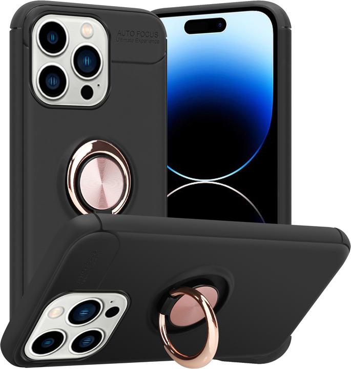Produktbild Cadorabo Hülle für Apple iPhone 14 PRO MAX im TPU Auto Fokus Style (Apple iPhone 14 Pro Max)