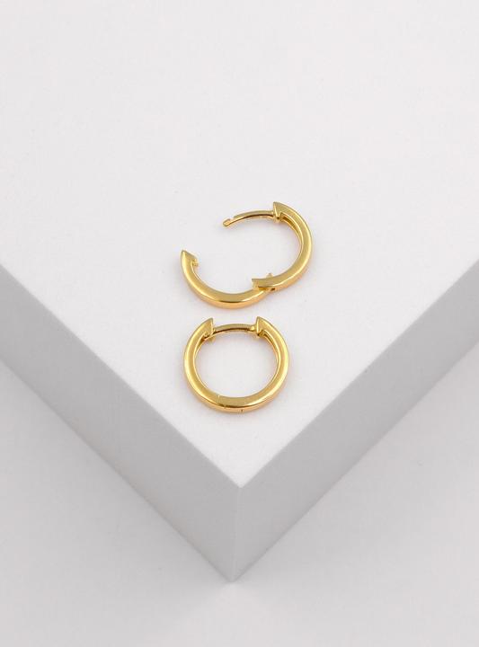 Produktbild Muau Creolen (750/18 K Gelbgold)