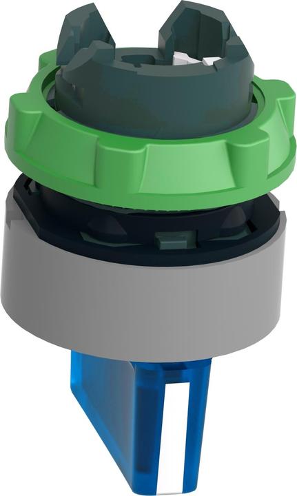 Actual product image Schneider Electric Illuminated selector switch, front, plastic, ZB5AK1563C0