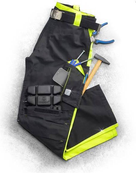 Immagine prodotto Ardon Pantaloni Invernali Neon Nero-Gialloxxl (XXL)