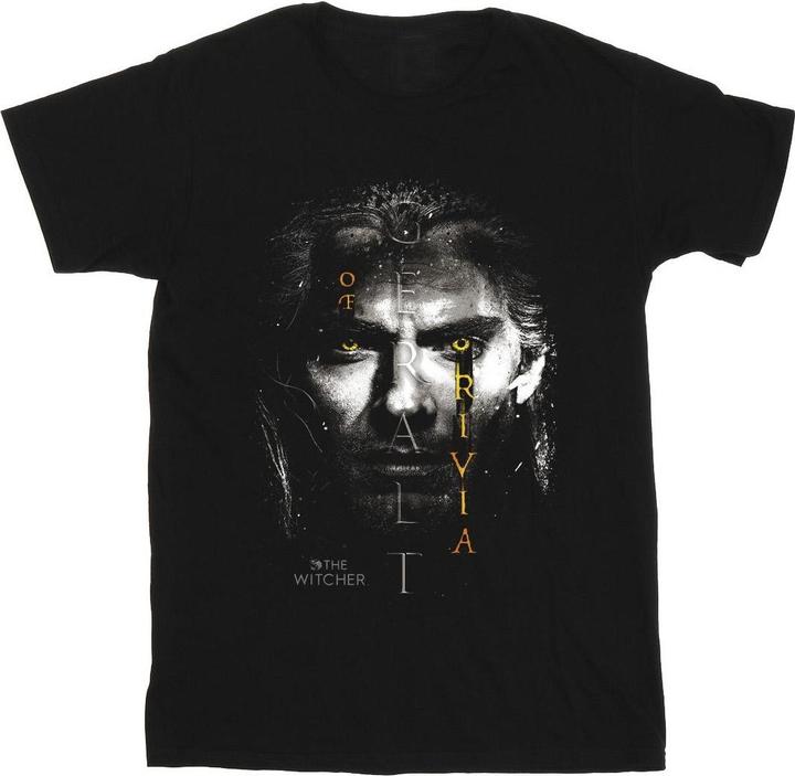 Netflix The Witcher Geralt Glowing Eyes TShirt (4XL)