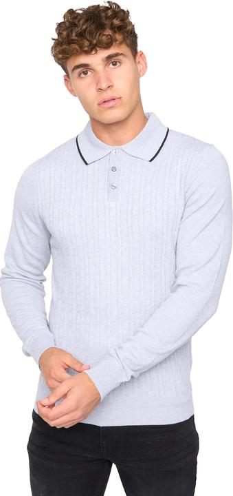 Actual product image Bewley & Ritch Mens Ambrosden Knitted Polo Neck Jumper (XL)