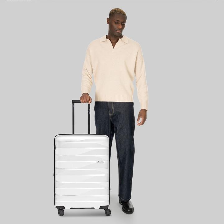 Produktbild Bergpfeil Travel 4-Rollen Trolley M 66 cm mit Dehnfalte (72 l, M (50 - 90l))