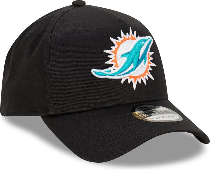 New Era 9Forty A-Frame Cap - NFL Miami Dolphins schwarz (One Size)